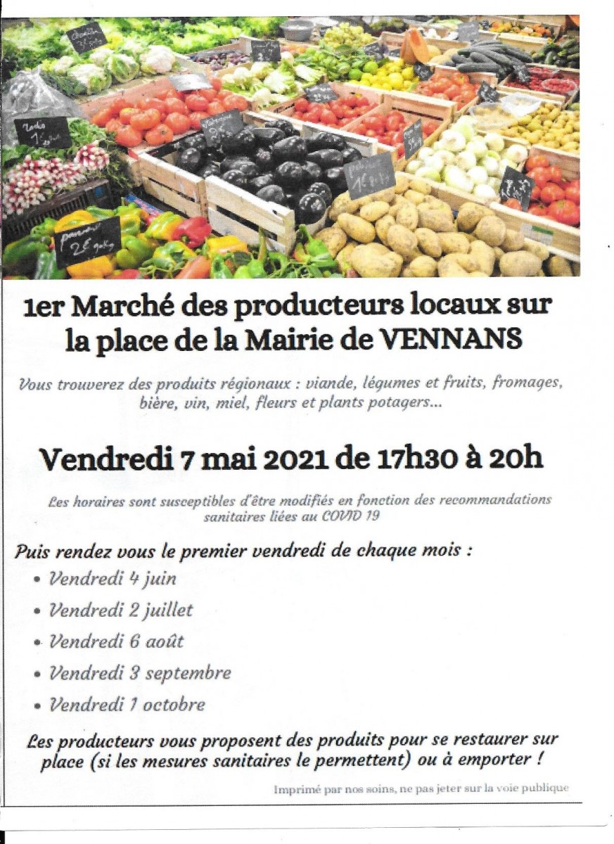 marché des producteurs locaux et artisanale